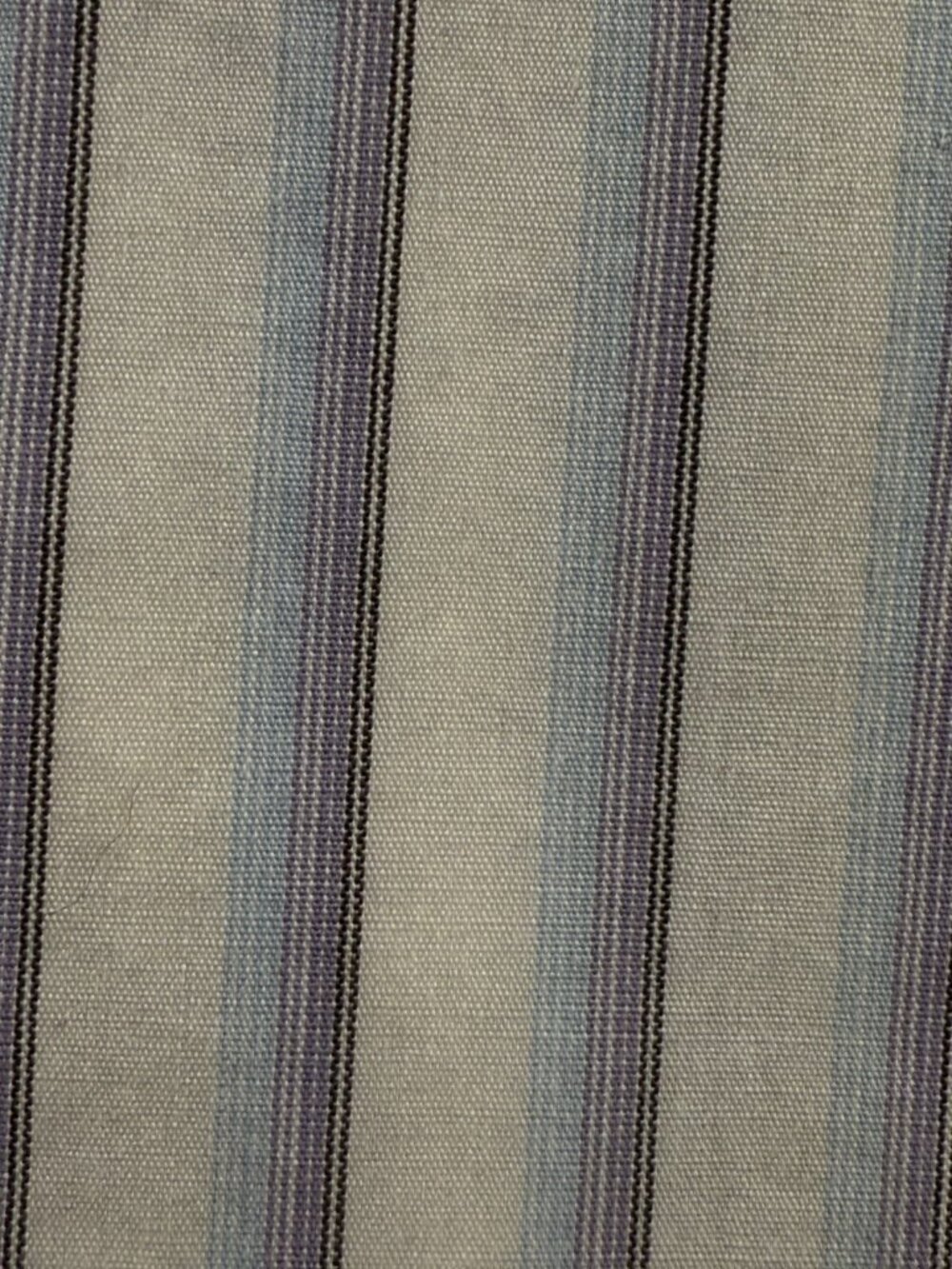 Ermenegildo Zegna 15.5 Long Sleeve Button Up Shirt Men Striped Blue Purple - Picture 14 of 16